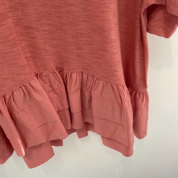 Anthropologie - Akemi + Kin - Oversized Ruffle Tee - Picture 6 of 8